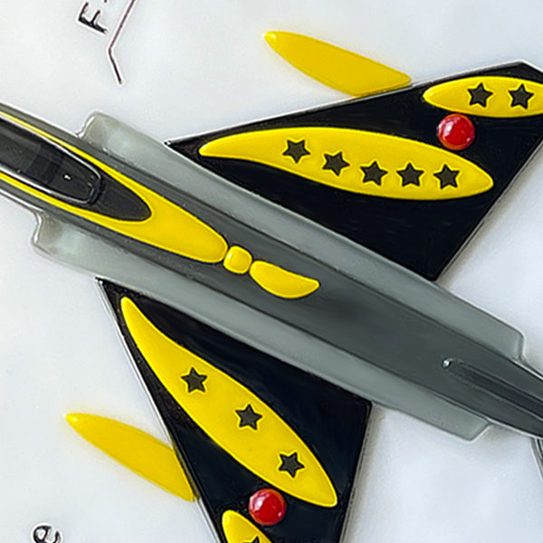 F4EJ改とF15J戦闘機のオーダーガラス表札